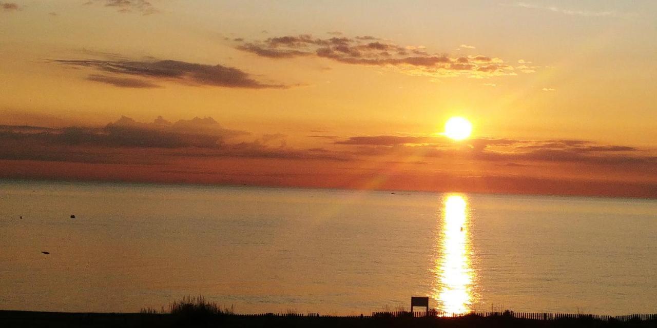 Vue Mer Panoramique Wifi Gratuit Le Barcares Bagian luar foto