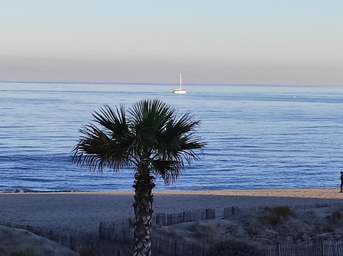 Vue Mer Panoramique Wifi Gratuit Le Barcares Bagian luar foto