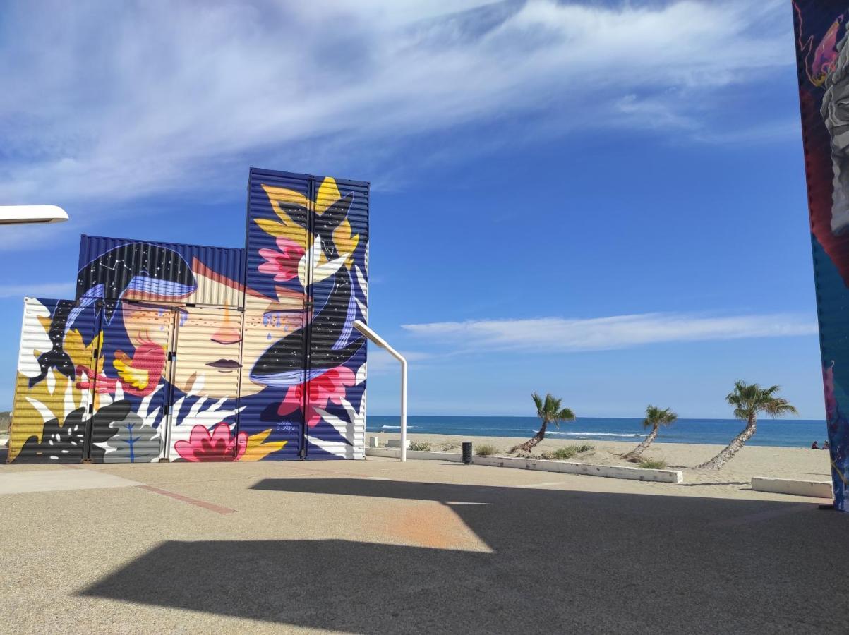 Vue Mer Panoramique Wifi Gratuit Le Barcares Bagian luar foto